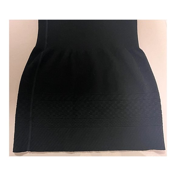 WOLFORD NWOT Black Wool | Viscose  Mini Skirt With Detailing | Size Small - Picture 1 of 4